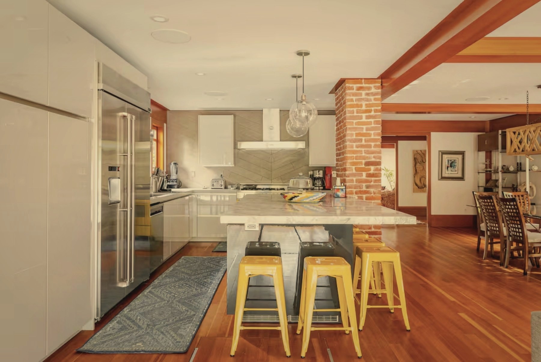 Irving Gill Residence kitchen